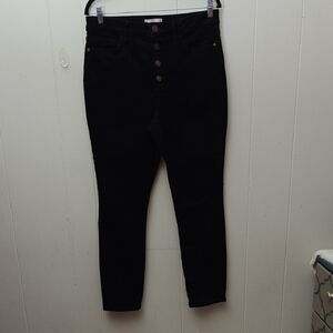 LC Lauren Conrad High Rise Black Jeans